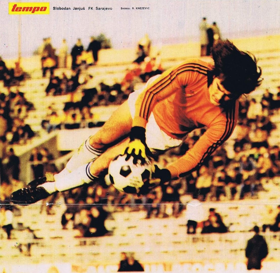 From the Planet Sarajevo collection, the famous football player Janjuš