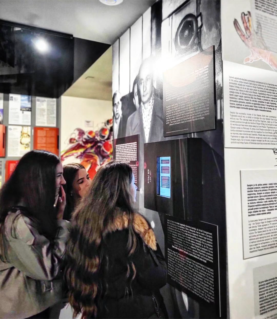 school visits and private visits organised at Planet Sarajevo multimedia museum
