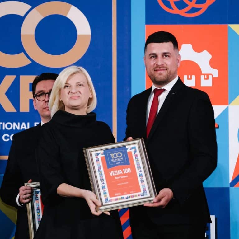 PLANET SARAJEVO WINS VISION 100 AWARD