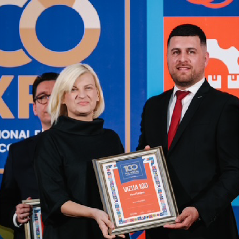 PLANET SARAJEVO WINS VISION 100 AWARD
